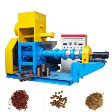 Wafer Shape Floating Fish Feed Extruding Machinery with Ce