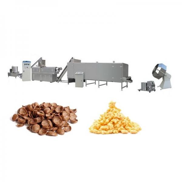 Commercial Corn flakes making machine / Corn Chips snack food extruder Production Line